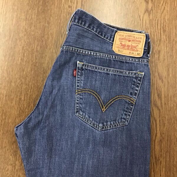 【GF130】Levi's 569 W34 L32 ジーンズ ジーパン デニムパンツ メンズブランド古着 リーバイス569 送料無料