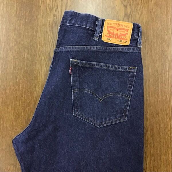 【GF131】Levi's 550 W38 L30 ジーンズ ジーパン デニムパンツ メンズブランド古着 リーバイス550 送料無料