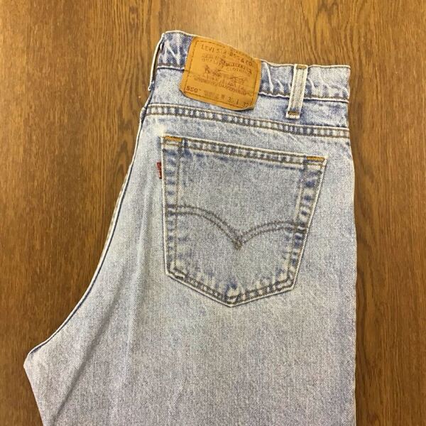 【GF138】USA製 Levi's 550 W36 L32 ジーンズ ジーパン デニムパンツ メンズブランド古着 リーバイス550 米国製 送料無料