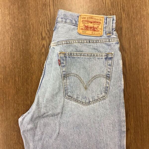 【GF145】Levi's 560 W32 L32 ジーンズ ジーパン デニムパンツ メンズブランド古着 リーバイス560 送料無料