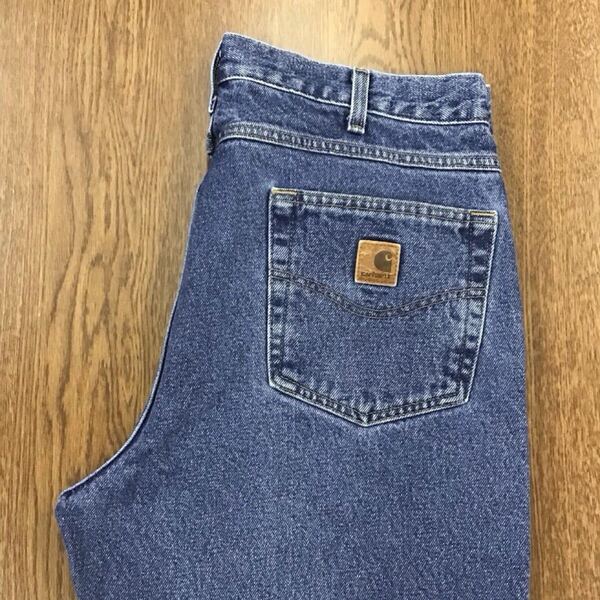 【GF162】Carhartt W36 L32 ジーンズ ジーパン デニムパンツ メンズブランド古着 カーハート 送料無料
