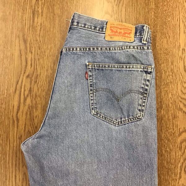 【GF170】Levi's 550 W36 L34 ジーンズ ジーパン デニムパンツ メンズブランド古着 リーバイス550 送料無料