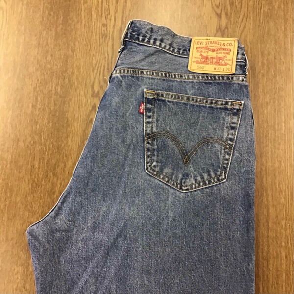 【GF179】Levi's 560 W36 L30 ジーンズ ジーパン デニムパンツ メンズブランド古着 リーバイス560 送料無料