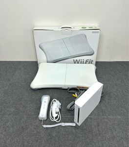 Nintendo Wii 任天堂 RVL-001 Wii Fit RVL-021 コントローラー付き 0619②