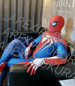 スパイダーマン スーツ PS4 正規新品 未使用165cm-178cm コスプレ