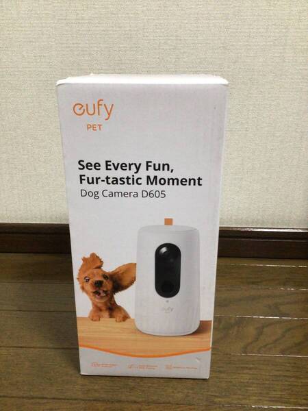 新品 未開封 Eufy PET Dog Camera D605 T7200521 ペットカメラ