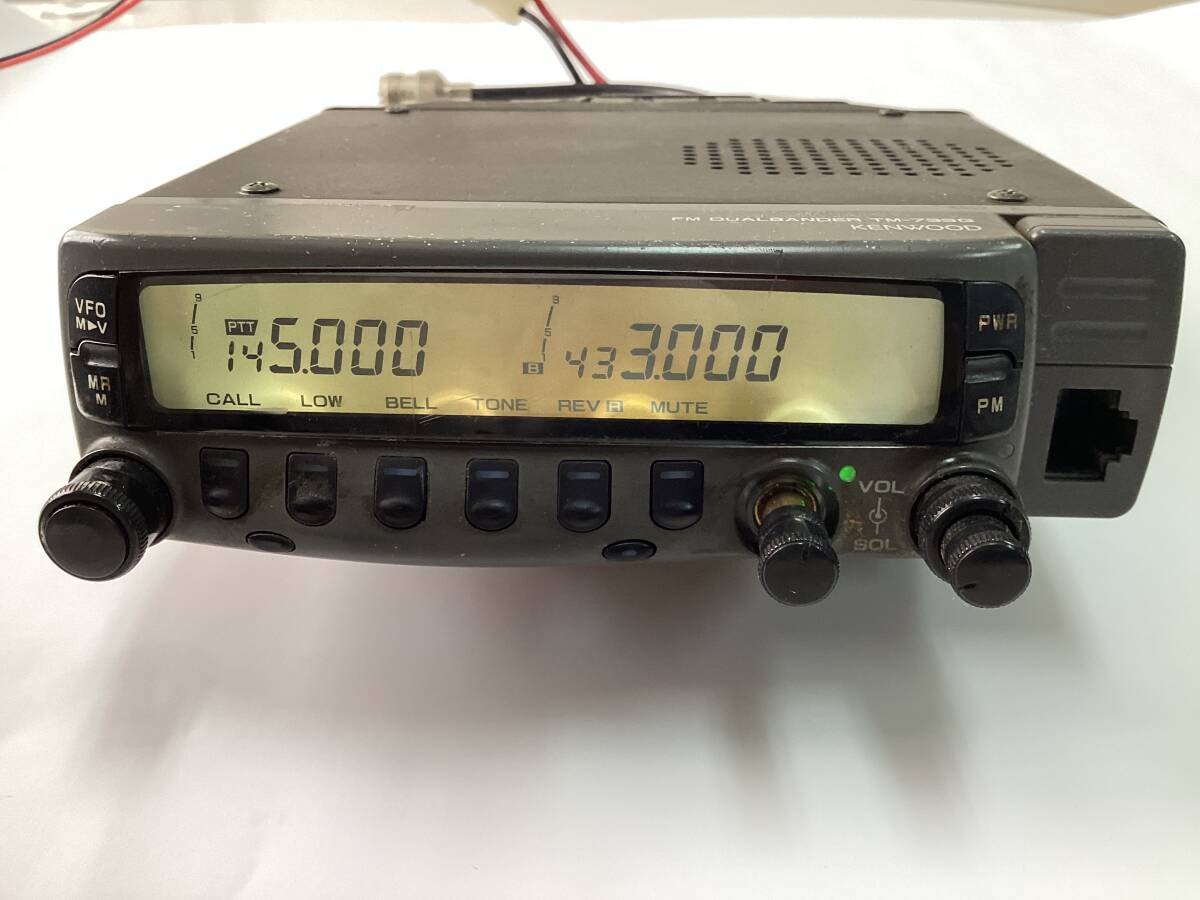 KENWOOD TM-733GVL アマチュア無線 【通電確認のみアンテナ付き】 Yahoo!オークション -「tm-733gvl」(アマチュア無線) の落札相場