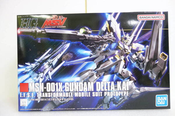 ★未組立品 HG 1/144 ガンダムデルタカイ 機動戦士ガンダムUC MSV プラモデル ガンプラ HGUC