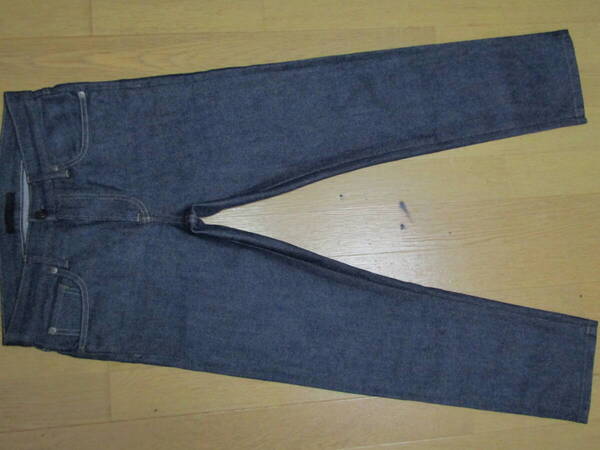 ほぼ試着程度 未使用に近い 極上品 赤耳セルビッチ FABRIC BY KAIHARA Stretch ご自身で使い込んで育てて頂けます ユニクロ 29inch メンズ