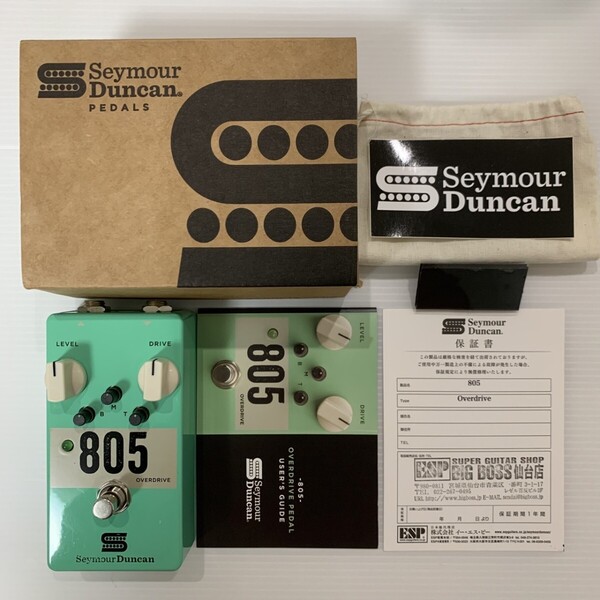 ★状態良好★SEYMOUR DUNCAN 805 Overdrive セイモアダンカン オーバードライブ SD-1 TS9 TS808 OD9 OD808 チューブスクリーマー