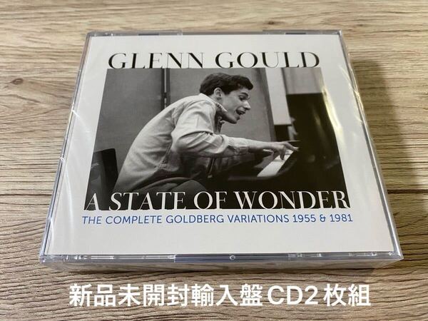 新品2CD ア・ステイト・オブ・ワンダー 2つのゴルトベルク変奏曲 グレン・グールド(1955、1981)Glenn Gould Goldberg Variations