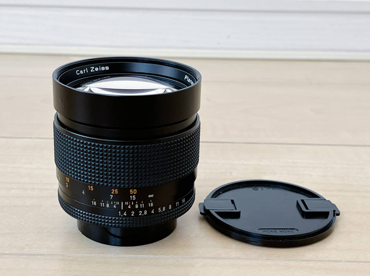 Yahoo!オークション -「contax planar 85 1.4 aeg」の落札相場