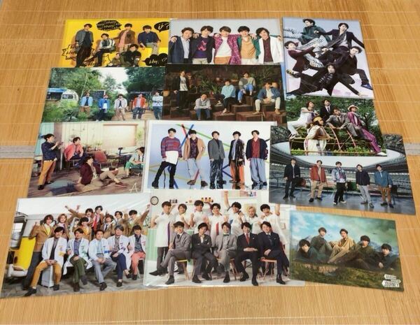 嵐 12点 クリアファイル ピカンチ 5×20 ANNIVERSARY ワクワク BLAST ハワイ EXHIBITION JOURNEY 大野智 櫻井翔 相葉雅紀 二宮和也 松本潤