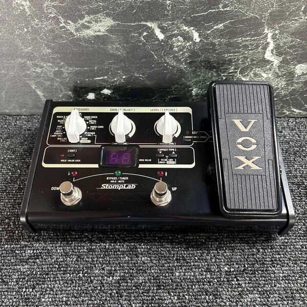 【10349】 VOX stomp lab ペダルあり マルチエフェクター