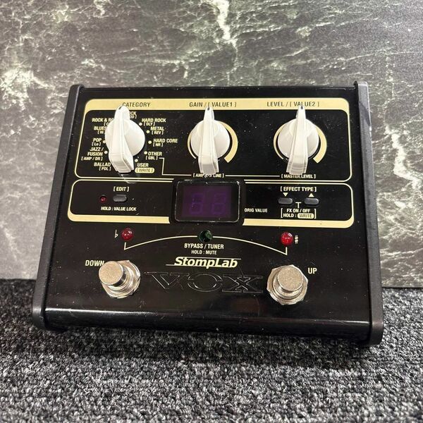 【10348】 VOX stomp lab ペダルなし マルチエフェクター