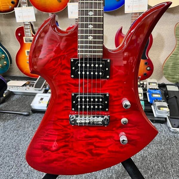 【10364】 B.C.rich BCリッチ モッキンバード 赤