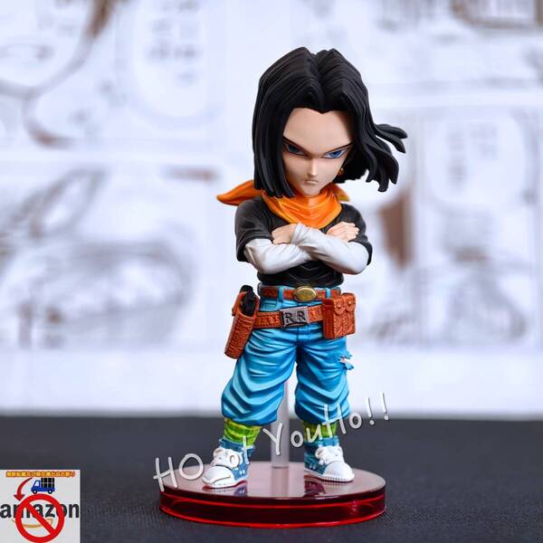 国内即日発送 DRAGON BALL ドラゴンボール フィギュア 人造人間17号 Power スタジオ GK完成品