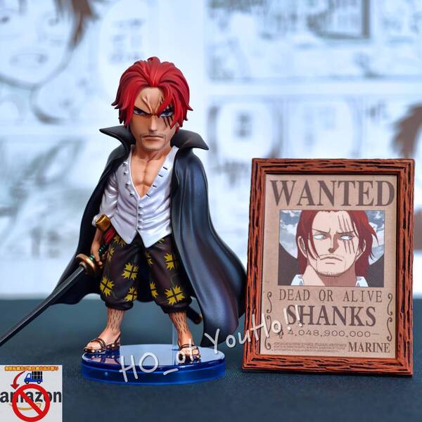 国内即日発送 ONEPIECE ワンピース フィギュア 赤髪海賊団 大頭 四皇 シャンクス A+ スタジオ GK完成品 POP P.O.P