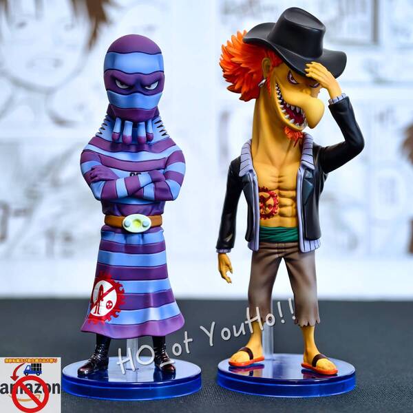 国内即日発送 ONEPIECE ワンピース フィギュア 新魚人海賊団 幹部 ゼオ & ハモンド 魚人島編 A+ スタジオ GK完成品 POP P.O.P