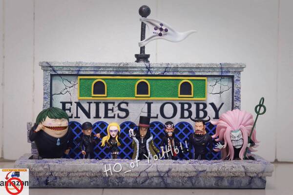 国内即日発送 ONEPIECE ワンピース フィギュア エニエス・ロビー ジオラマ台座のみ M4 スタジオ GK完成品 POP P.O.P