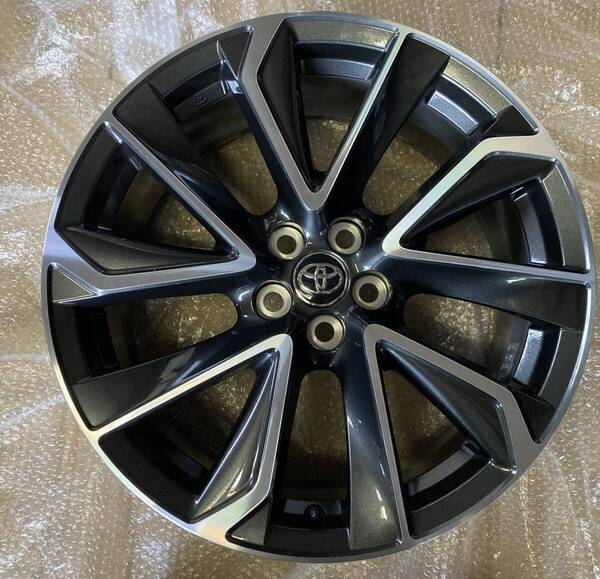 新車外し カローラ スポーツGZ 1本 ④ 令和7年4月納車 G GX 8J インセット40 PCD100 セダン ツーリング WB プリウス 86 BRZ 6/11