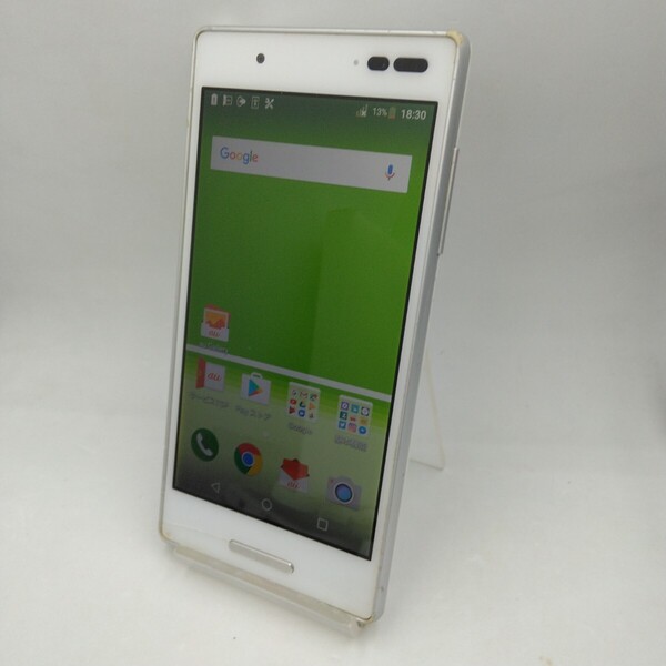 ジャンク au Qua Phone QX ホワイト Android