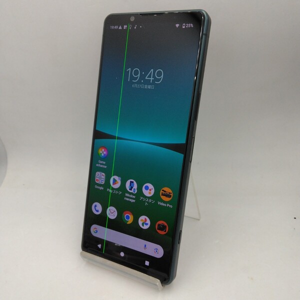 ジャンク SONY Xperia5Ⅳ SO-54C グリーン 128GB SIMフリー Android