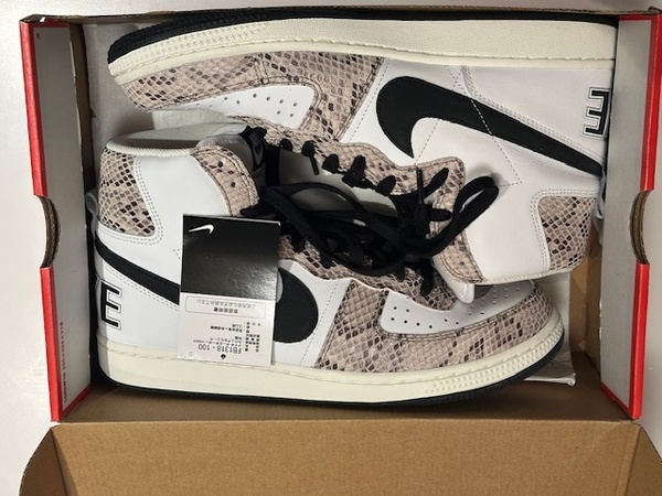 ナイキ NIKE TERMINATOR HIGH Cocoa Snake ターミネーター ハイ ココア スネーク FB1318-100 28 US10 28cm