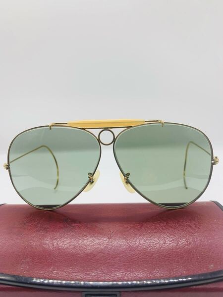 ビンテージ 70’s Ray-Ban USA Shooterサングラス レンズ G31 (グレー) サイズ 62mm