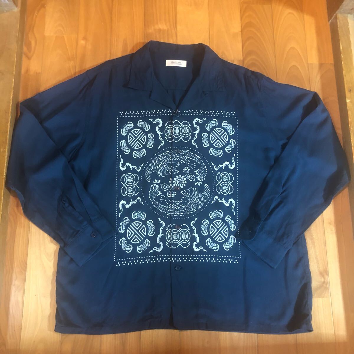 RADIALL アロハシャツ RADIALL [アロハシャツ] LOWLOW OPEN COLLARED SHIRT L/S