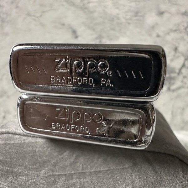zippo 2個セット 1980年 逆打ち 1982年 ジッポ ビンテージ