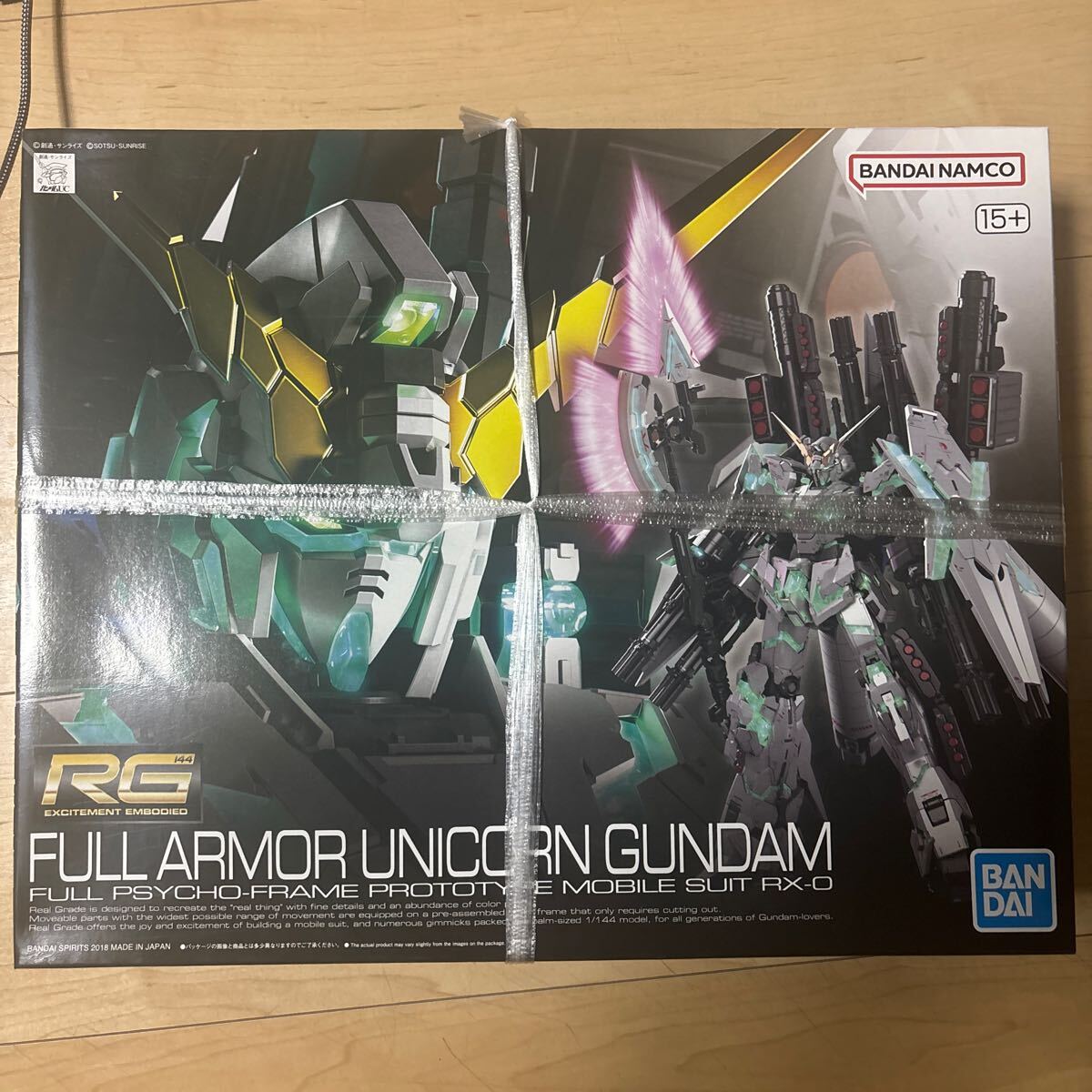 RG 1/144 フルアーマー・ユニコーンガンダム｜バンダイ ホビーサイト
