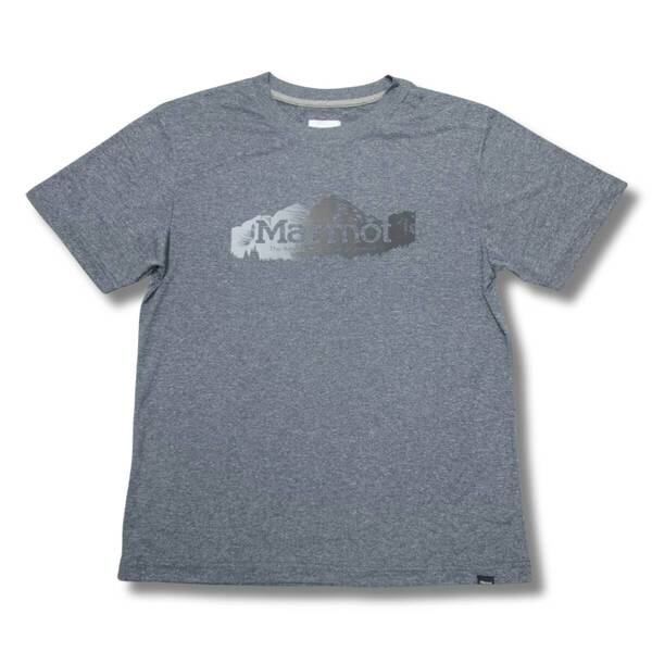 即決☆マーモット マルーンベルズ半袖Tシャツ BLK/XLサイズ XL ネコポス 速乾吸汗 UPF30 ブラック 黒 Marmot