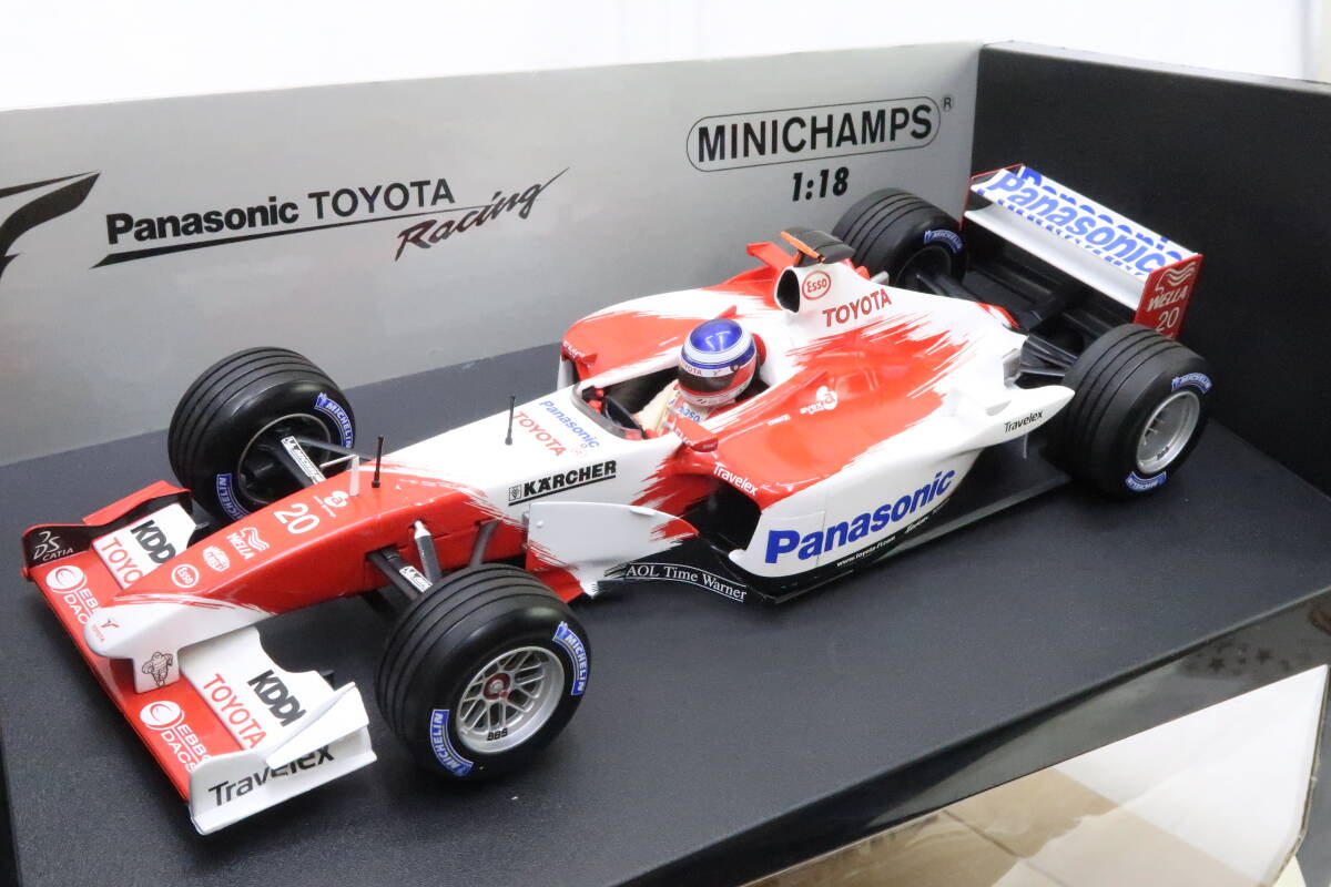 1/18 F1 パナソニックトヨタレーシング ヤルノ トゥルーリ Yahoo!オークション -「パナソニックトヨタf1」(おもちゃ