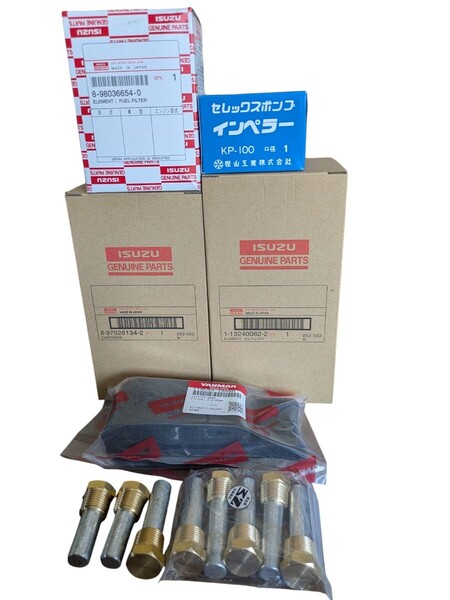 いすづマリンエンジンメンテナンス部品(6BG1TCXA)