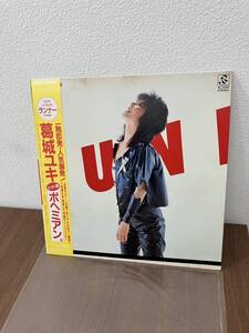 【C】葛城ユキ LPレコード RUNNER ランナー ボヘミアン 視聴未確認