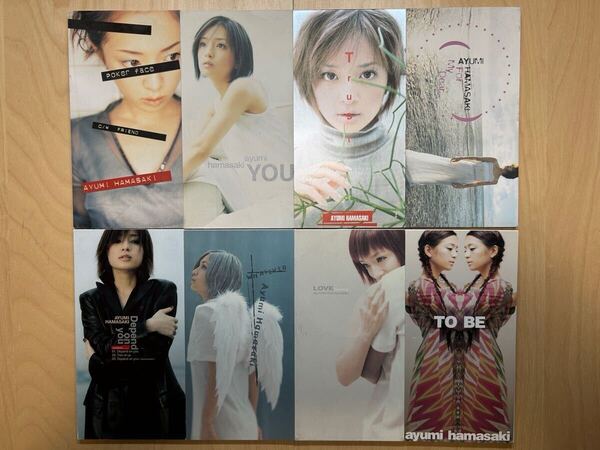 浜崎あゆみ poker face+YOU+Trust+For My Dear...+Depend on you+WHATEVER+LOVE 〜Destiny〜+TO BE 8cm CD
