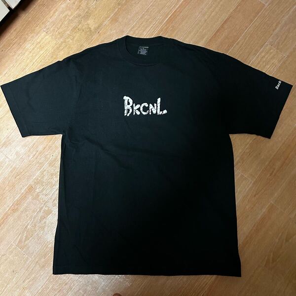 良品 BACK CHANNEL スカルライオン プリント Tシャツ L