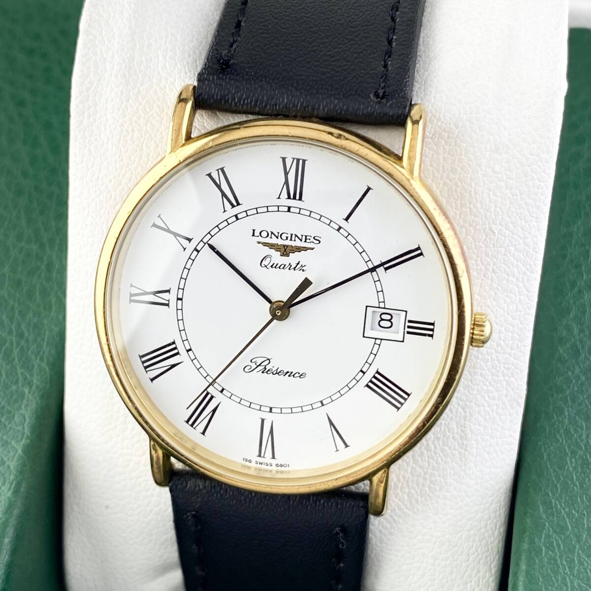 ロンジン LONGINES フラッグシップ メンズ 腕時計 デイト