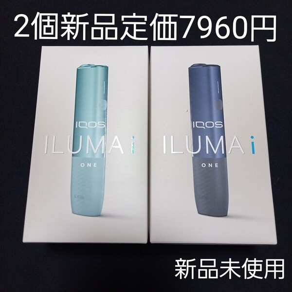 IQOS ILUMA i ONE アイコスイルマアイ ワン ミッドナイトブラック ブリーズブルー デバイス スターターキット 箱無し発送 ④