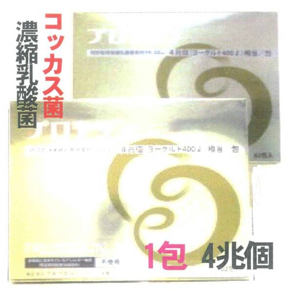 プロテサンS 62包入x2箱set(会員特価49000円↓下記)・濃縮乳酸菌コッカス1包4兆個・ニチニチ製薬