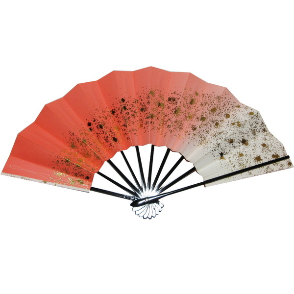 新品 舞扇子 天の川 朱赤 黒塗り 日本製 舞扇 扇子 せんす よさこい うらじゃ