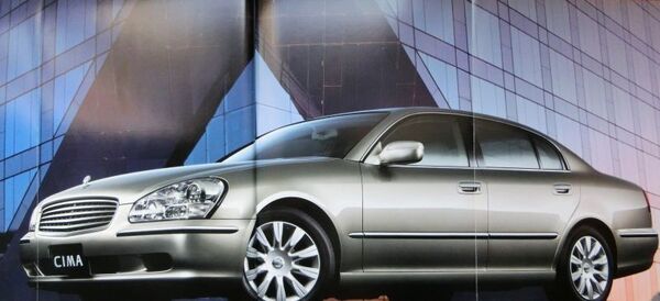 ★送料無料♪即決! ■日産 シーマ(4代目中期 F50型)カタログ ◆2003年 全65ページ 美品♪ ◇オプションカタログ付き♪ NISSAN CIMA