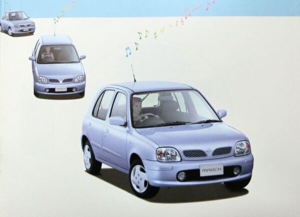 ★送料無料♪即決! ■日産 マーチ(2代目K11型系 後期型)カタログ ◇2000年 全27ページ 美品♪ ◆オプションカタログ付き♪ NISSAN MARCH
