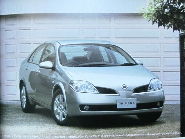 ★送料無料♪即決! ■日産 プリメーラ(3代目 P12型)カタログ ◇2003年 全65ページ 美品♪ ◆NISSAN PRIMERA