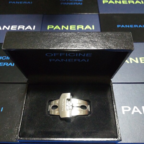 OFFICINE PANERAI 純正 初期 オフィチーネ パネライ 正規 専用 ケース 付き 幅 20mm BDR Dバックル BRUSHED サテン 激レア 超希少 送料込み