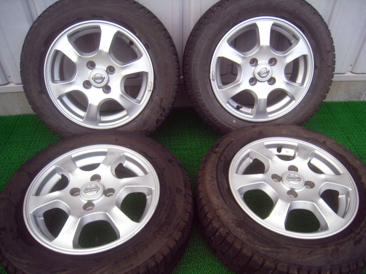 日産純正アルミホイール　タイヤ付き 2025年最新】Yahoo!オークション -日産 純正 アルミホイール 14