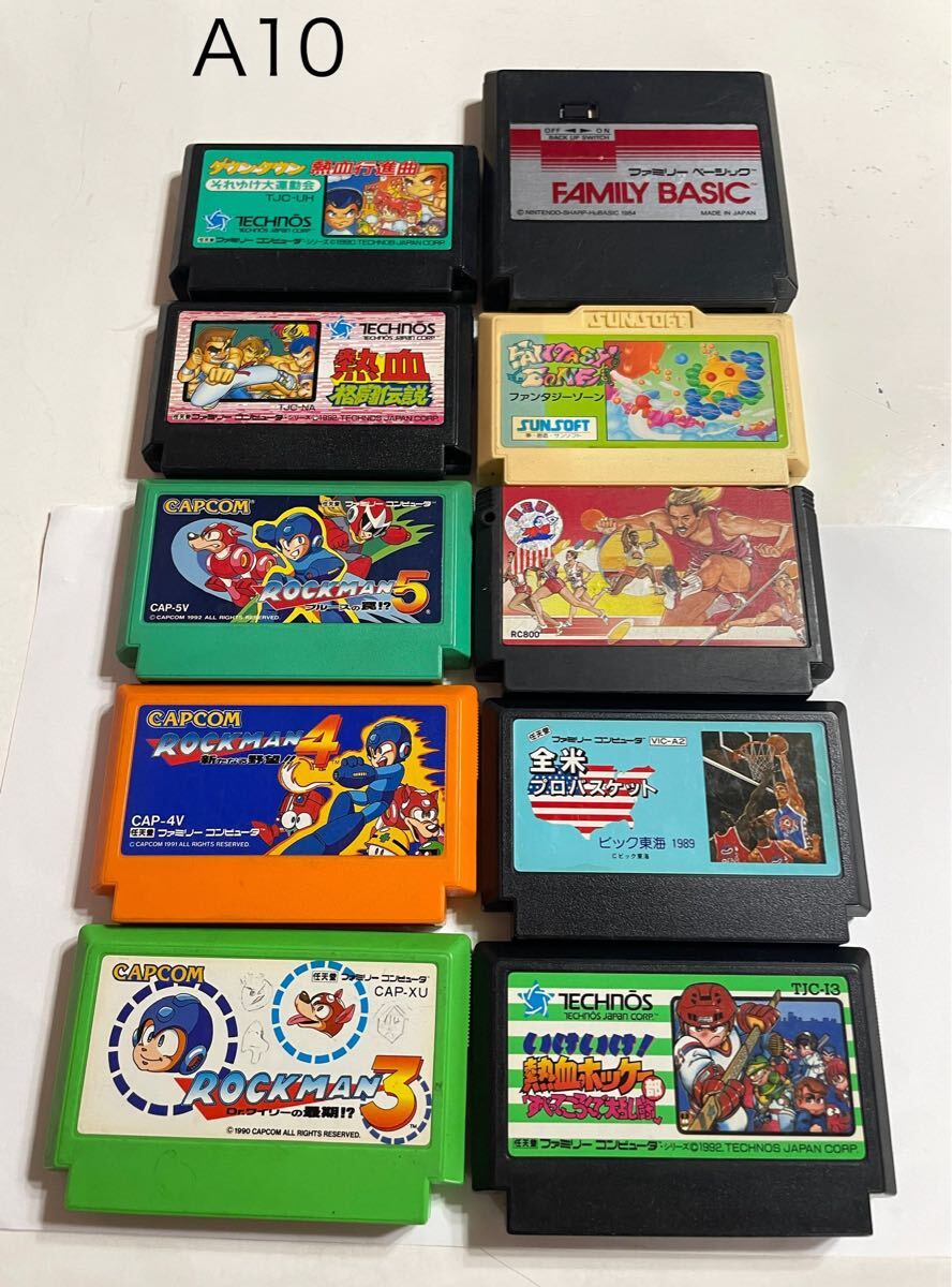 Nintendo ファミコン / カセット11本 まとめ売り / ゲームソフト