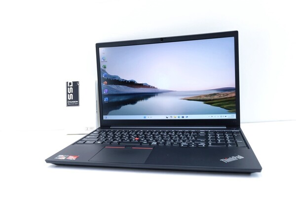 年式2022 15.6型 Lenovo ThinkPad E15 Gen3 16GB Ryzen 5 5500U★十世代 i7 性能↑ NVMe SSD256GB カメラ ノートパソコン Windows11 16092F
