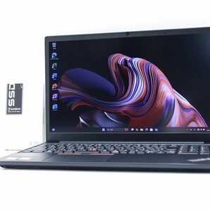 中古 15.6型 Lenovo ThinkPad E15 Gen2 メモリ 8GB Ryzen 5 4500U★6コア Core i7相当 SSD256GB カメラ ノートパソコン Windows11 16105F